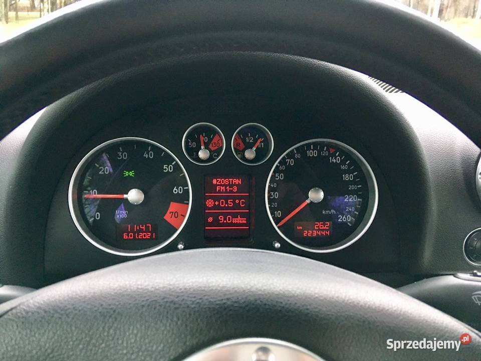 Niebieska TT 18T GazBenzyna Audi nieuszkodzony Żukowo