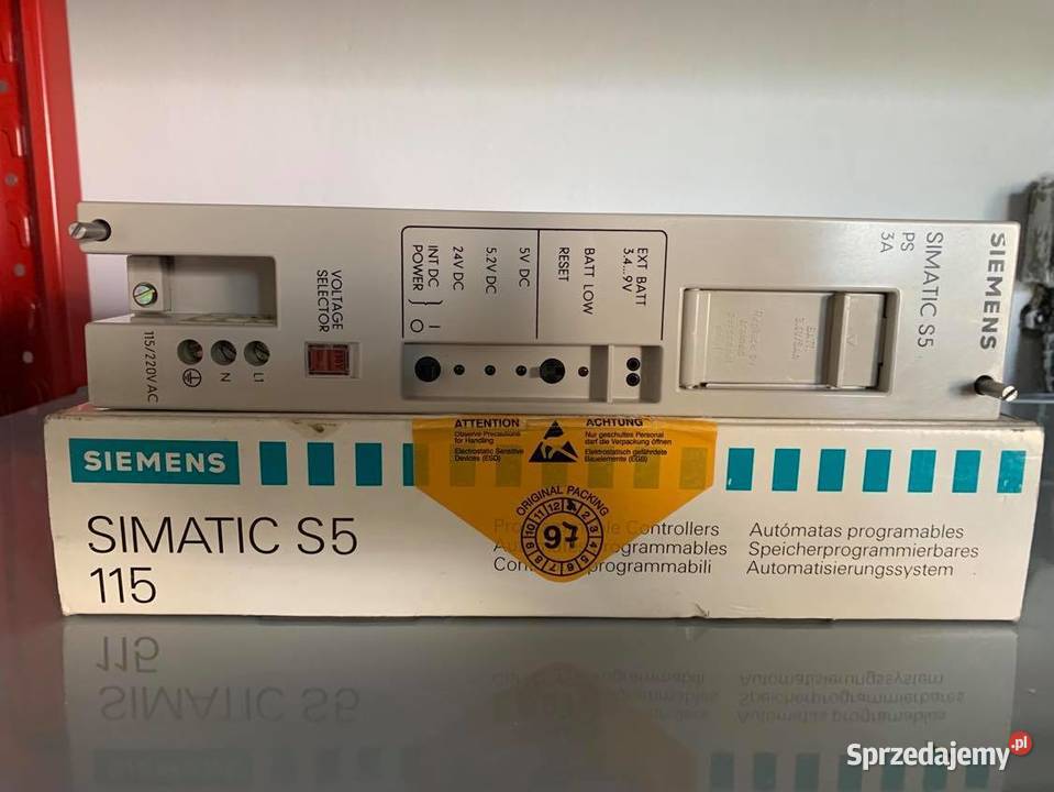6ES59517LB13 3A DIN 41752 ZASILACZ SIMATIC S5 Warszawa sprzedam