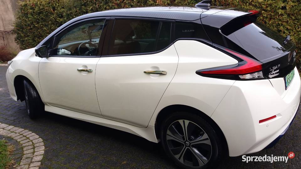 Nissan Leaf 62 kWh limited 10 biała perła system Start-Stop Sierpc