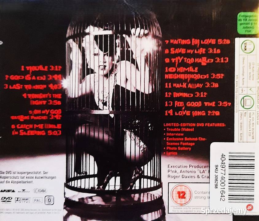 Wspaniały Album CDDVD CD Try This PNK Gliwice sprzedam