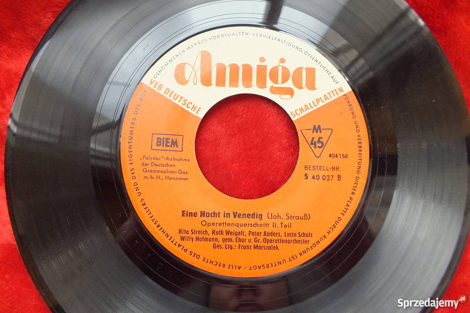 Płyta winylowa szelakowa JStraus musyka Żary