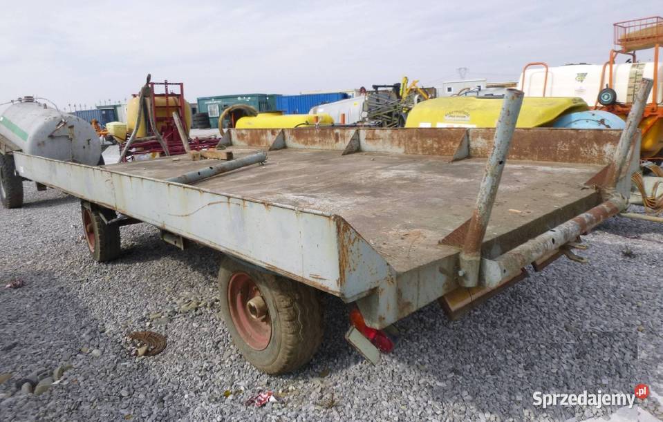 Przyczepa rolnicza Solidna Duża platforma Kraków sprzedam