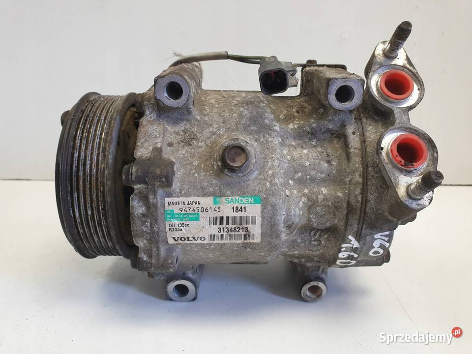 SPRĘŻARKA KLIMATYZACJI Volvo V60 16 D 31348213 lubelskie Chełm