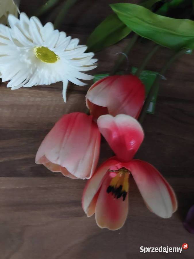 kwiat sztuczny 60 irys tulipan gerbera Nowe