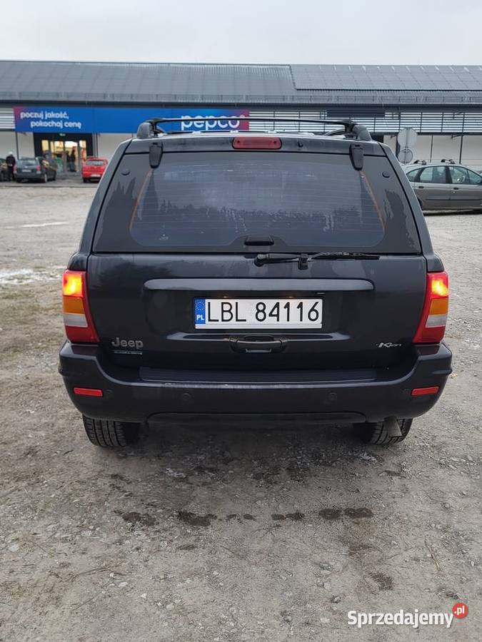 Jeep grand cherokee 40 benzyna 4/5 lubelskie Różaniec