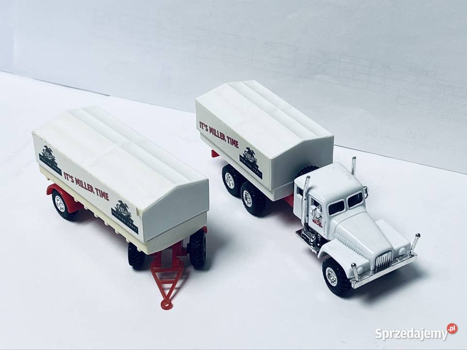 Kolekcjonerski model amerykańskiej ciężarówki Modelarstwo Grudziądz