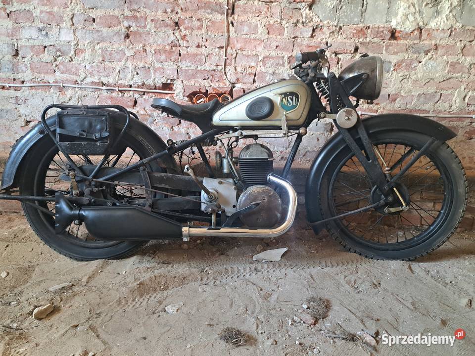 NSU zdb 200 Oryginał Rok produkcji 1939 łódzkie Łask
