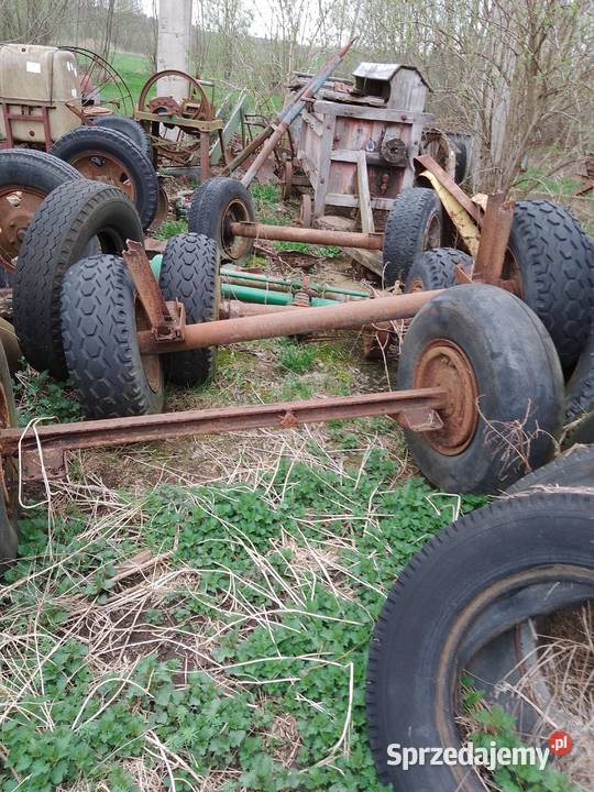 Osie z kołami bez Wyszki