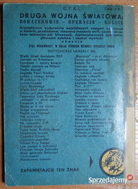 Żółty Tygrys Pojedynek szpiegów 1961 Parczew