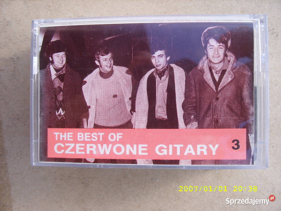 ROCK kaseta CZERWONE GITARY 3 kasety Wołów