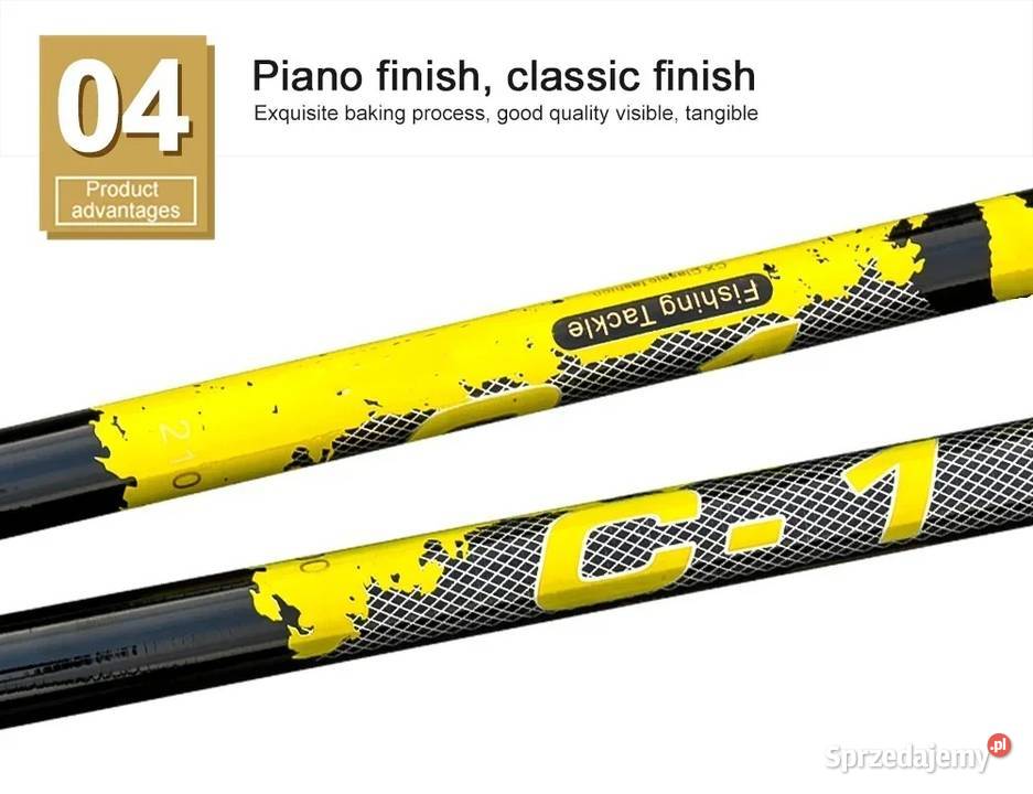 Sztyca tyczka podbieraka teleskopowa węglowa 21m lubelskie Lublin