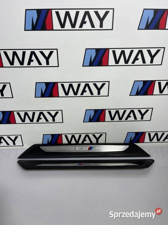 BMW F80 M3 LISTWY NAKŁADKI PROGOWE KOMPLET PRZÓD