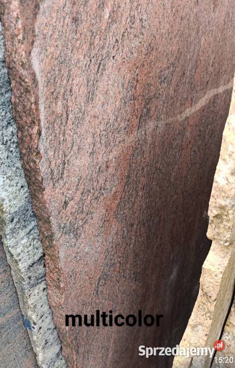 Parapety kamienne schody nagrobki Zawadzkie