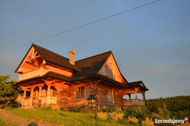 Rezydencja Tarnów dom drewniany dom z bali dom