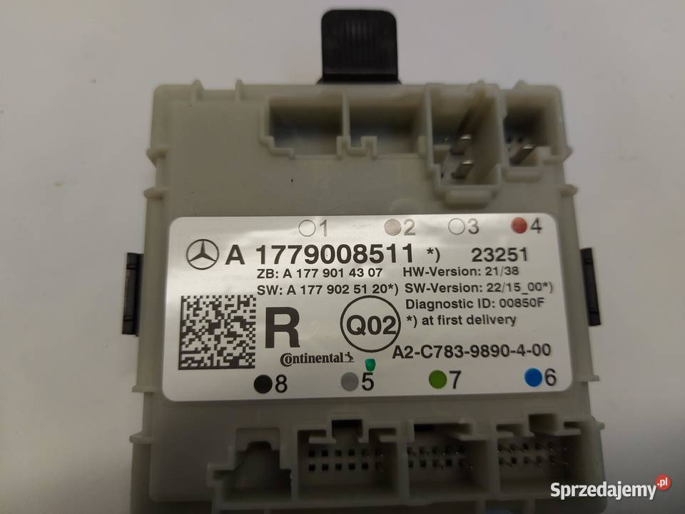 Mercedes EQA 250 W243 MODUŁ STEROWNIK DRZWI LEWY osobowe Części samochodowe