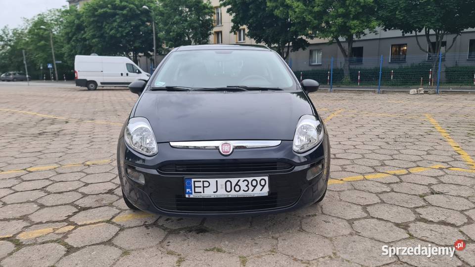 Fiat Punto Evo 12i 2010r lift klima led bez rdzy gniazdo AUX Ostrów Wielkopolski