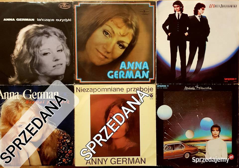 Zestaw winyli na gramofonDyskografia Polski POP Warszawa