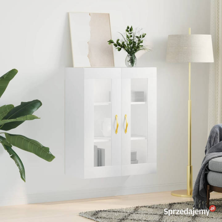 Szafka wisząca biała 695x34x90 WM828460 Pozostałe