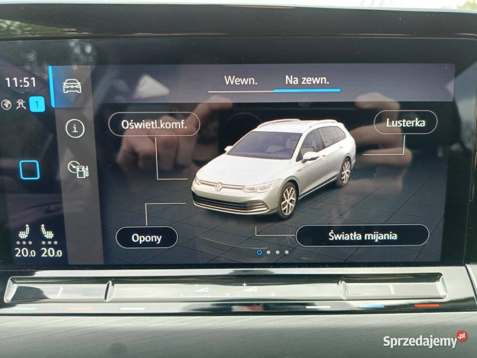 Volkswagen Golf 2023r FV 23 ACC Automat Navi śląskie sprzedam