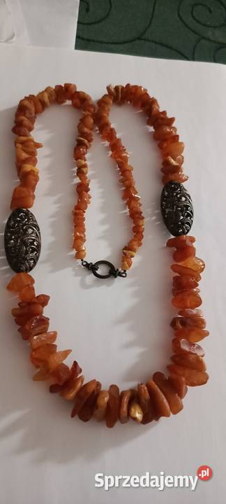 Naszyjnik Bursztyn Surowy Naszyjniki Białystok