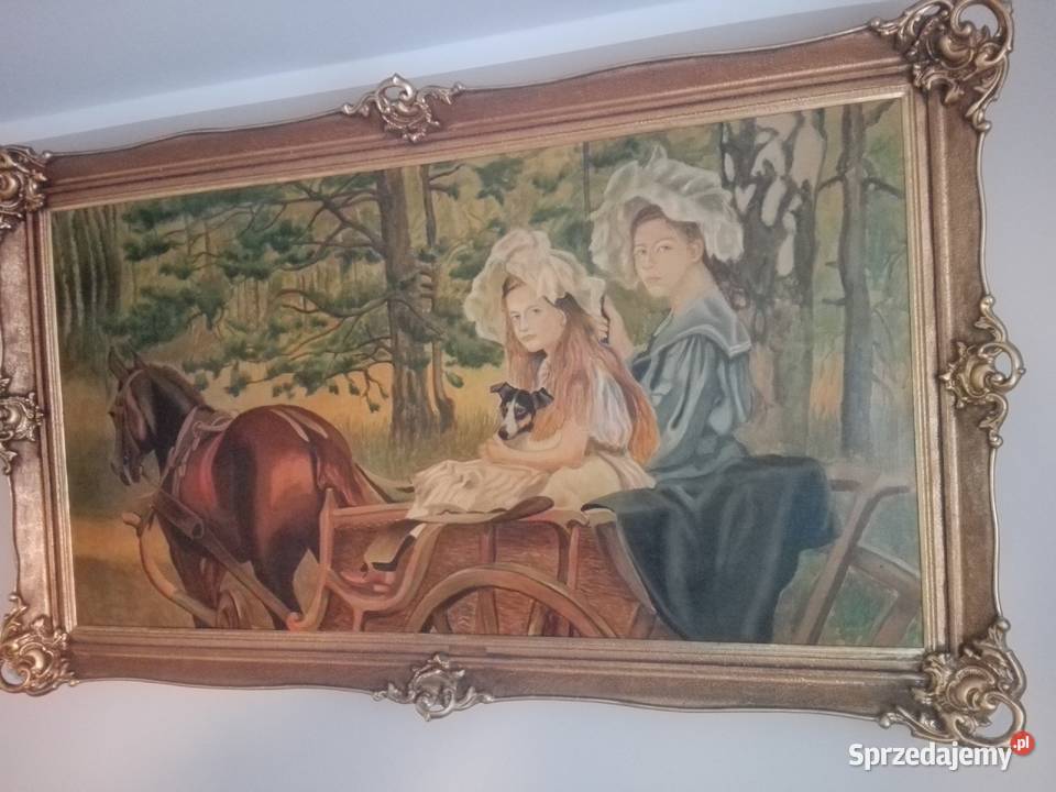 W KOSSAK PORTRET CÓREK Magdaleny i Marii J