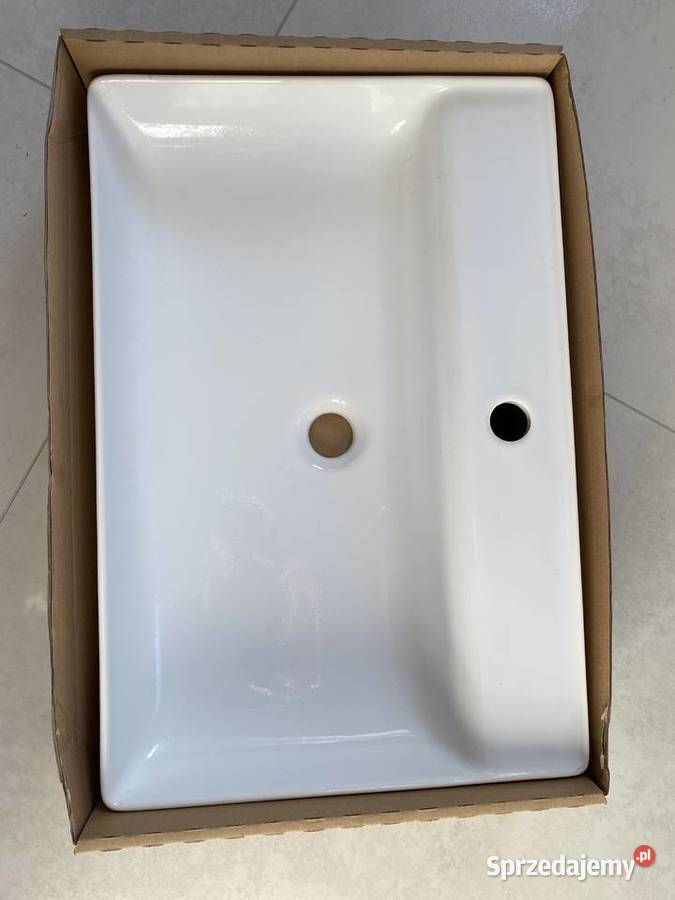 umywalka nablatowa Rima 20 uszkodzona krawędź