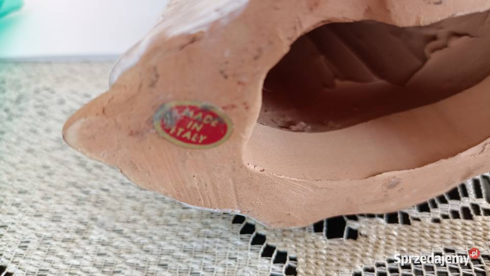 Rzadka zabytkowa Włoska figurka kobiety z Zamość