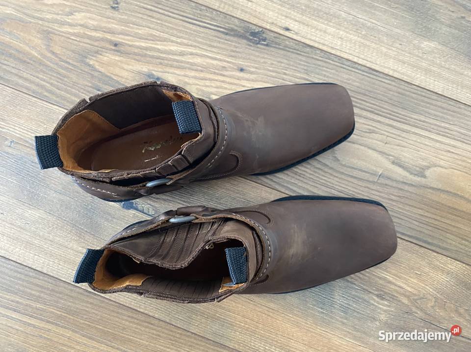 Buty Kowbojki model K608 Skóra naturalna POLSKI podlaskie