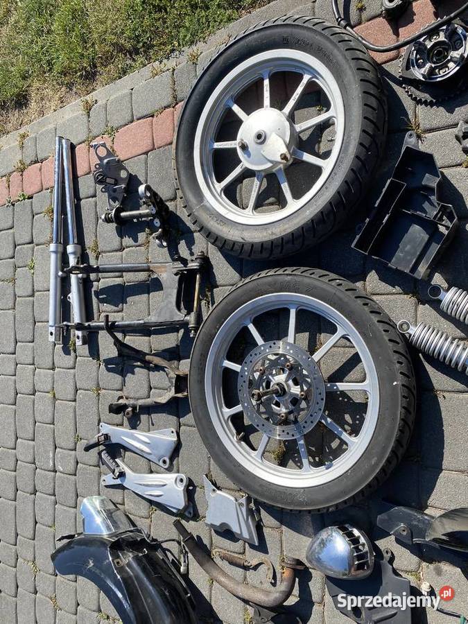 Yamaha ybr 125 custom części dokumenty calosc Łańcut