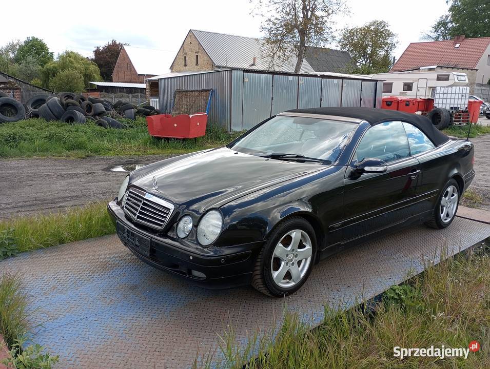 MercedesBenz clk 32v6 automat kabriolet nieuszkodzony lubuskie Gorzów Wielkopolski