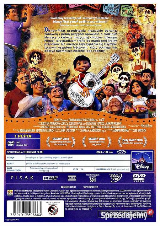 COCO DISNEYPIXAR Filmy Filmy wielkopolskie Kalisz