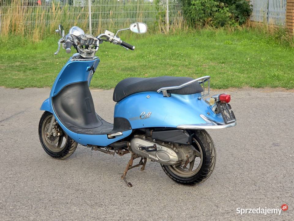 SYM Allo Cello 50 ccm 4t retro styl szeroka