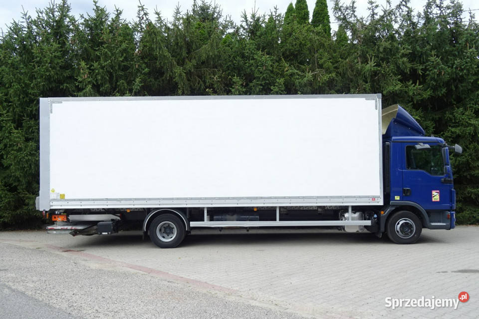 MAN TGL 12220 Euro 6 Kontener 19 pal winda ocynk diesel mazowieckie