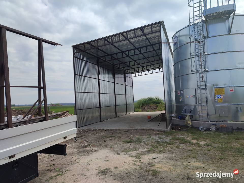 Garaż Blaszany Wiata o wymiarach 10x6m OTWARTA Miechów sprzedam