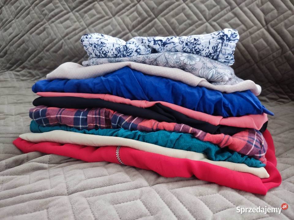 Zestaw ubrań damskich rozmiar L 40 paka Bluzki i koszule lubelskie Ryki