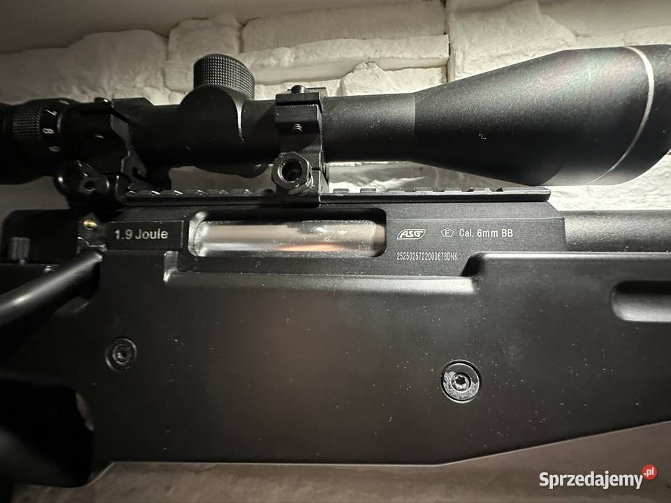 Karabin snajperski Asg z lunetą kandar 39x40 Płock