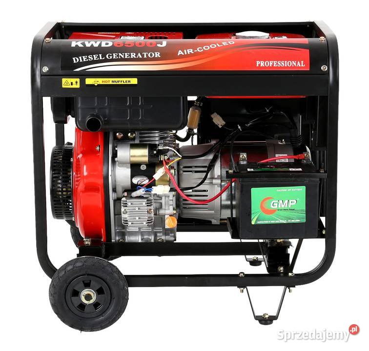 Agregat prądotwórczy 6500W 12230V KD122