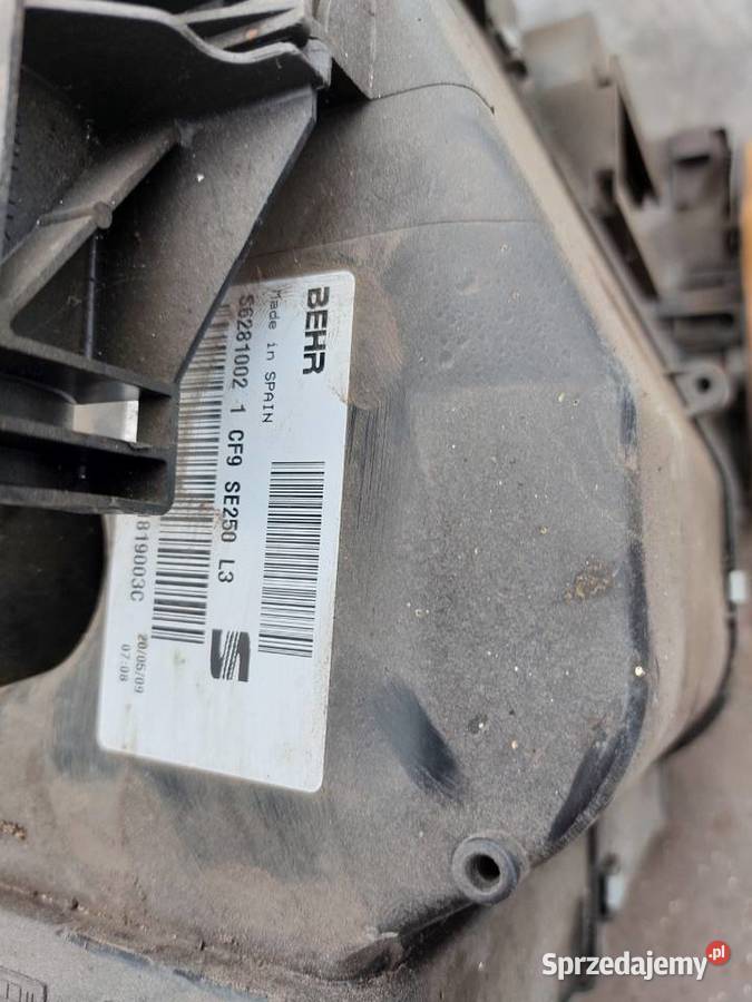 kompletna nagrzewnica z dmuchawa Seat Ibiza 6J ogrzewanie Grudziądz