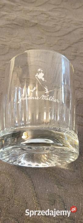 Kryształowa szklanka z logo Johnny Walker Bielsko-Biała