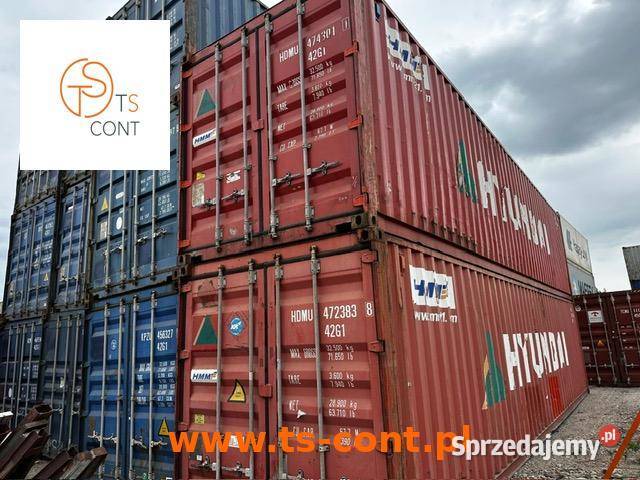 Kontener morski magazynowy budowlany 40 DV Bydgoszcz
