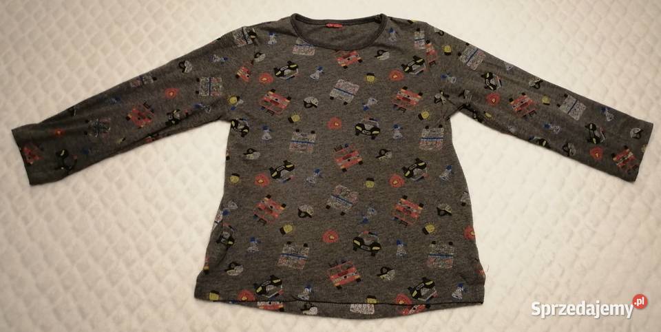 Koszulka chłopięca długi rękaw do spania KiK 104 Odzież Czeladź