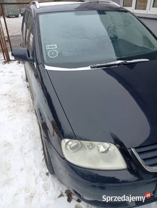 VW touran nieuszkodzony zachodniopomorskie Kamień Pomorski