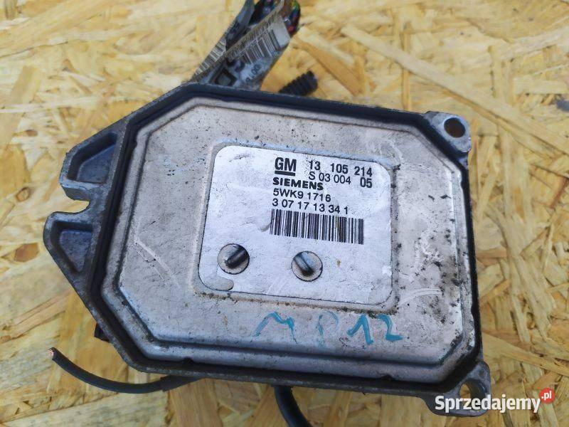 STEROWNIK SILNIKA KOMPUTER OPEL MERIVA A 18 osobowe Gliwice sprzedam