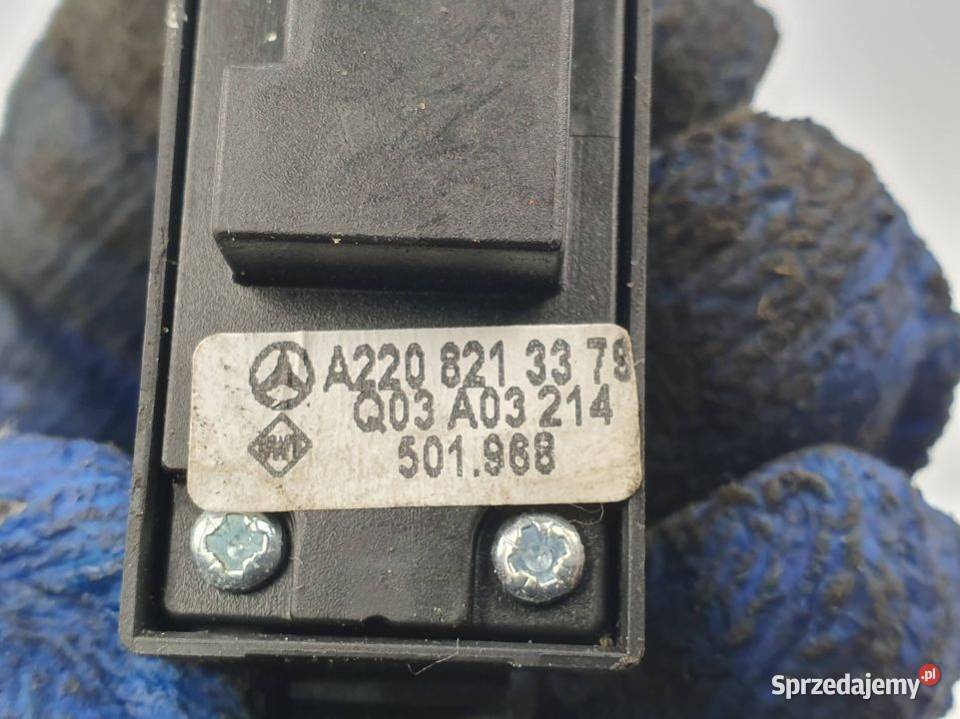PRZYCISK MERCEDES BENZ SKLASA W220 A2228213379 osobowe Lipno