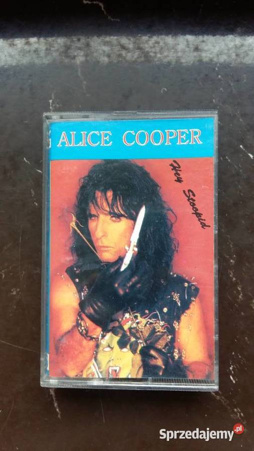 Kaseta magnetofonowa Alice Cooper Hey stoopid kaseta podlaskie Siemiatycze