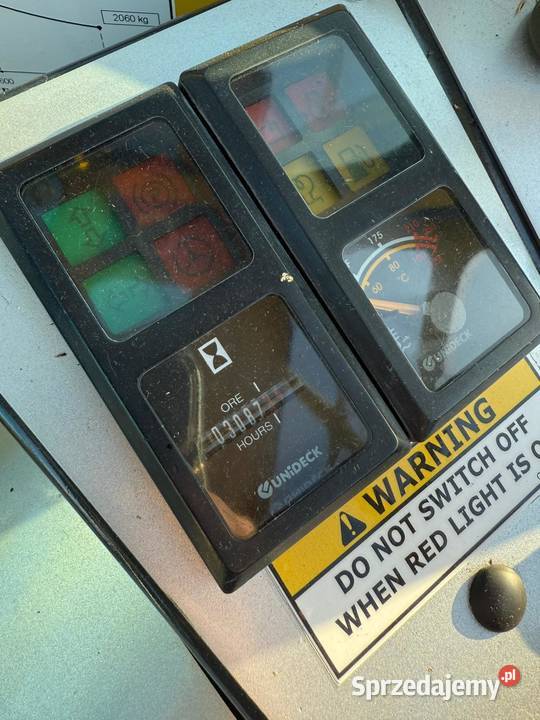 4way używany wózek boczny Napęd gazowy o udźwig Elbląg