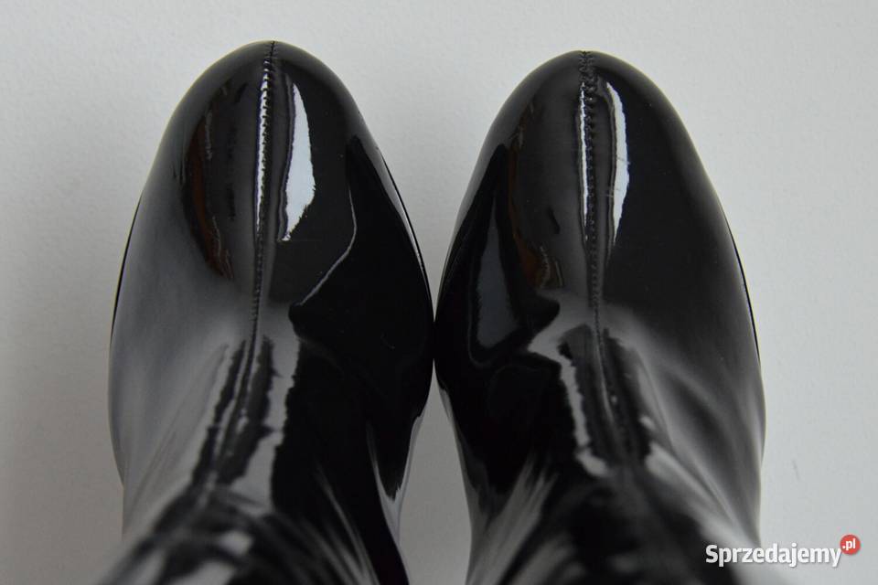 POŁYSKUJĄCE kozaki SMH na UWODZICIELSKIEJ Kozaki Białystok