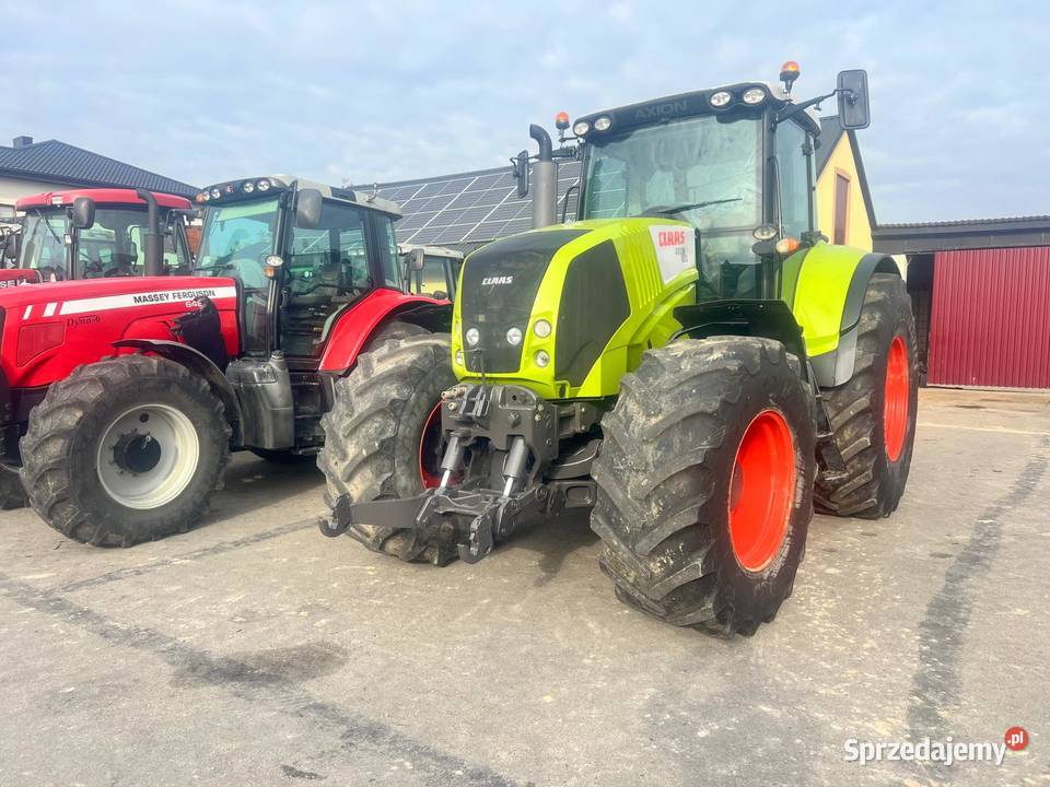 CLAAS AXION 850 Cebis pneumatyka Zadbany Zaczep górny Żabno