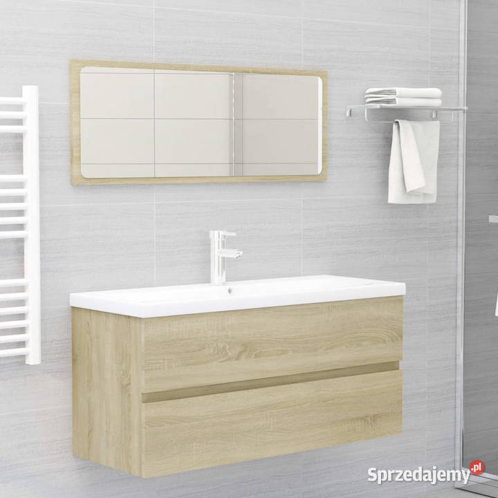 Szafka pod umywalkę dąb sonoma 100x385x45 mazowieckie