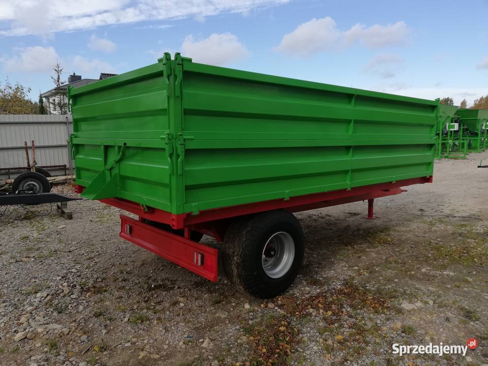 Przyczepa rolnicza jednoosiowa